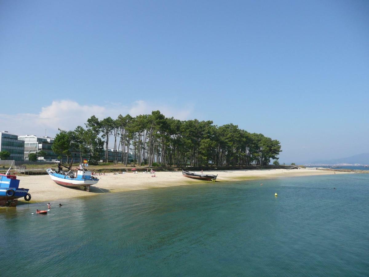 Apartamento de Mar y Playa en Illa de Arousa Exterior foto